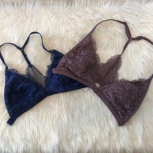 Victoria’s Secret body by Victoria bralette bundle Small